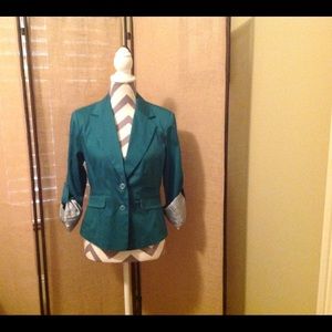 Cherish hunter green blazer
